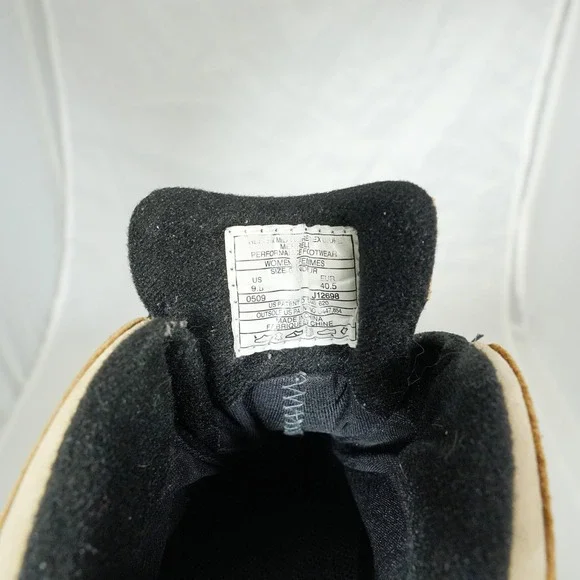 Merrell Reflex Mid Gore-Tex Taupe Leather Hiking Boots Womens Lace Up Sz 9.5 - Picture 4 of 7